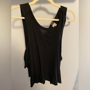 NWT Free People top, size medium, black
